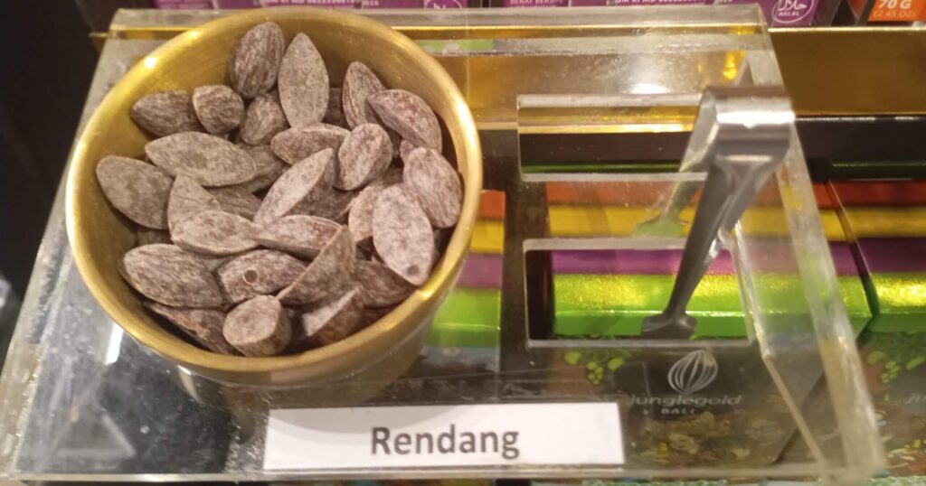 バリ島限定 レンダン味チョコレート