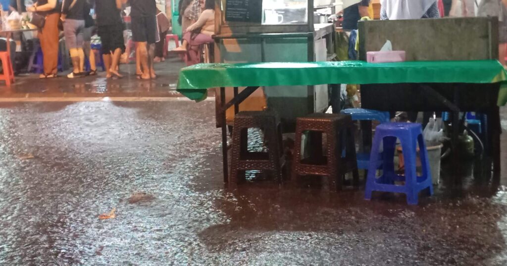 スコールの様子