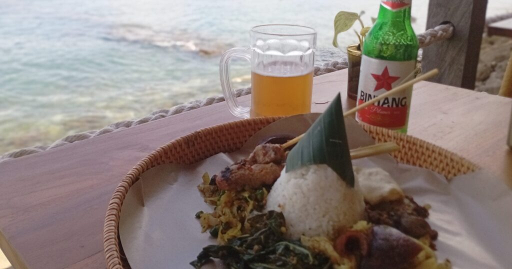 バビグリンとビンタンビールの写真