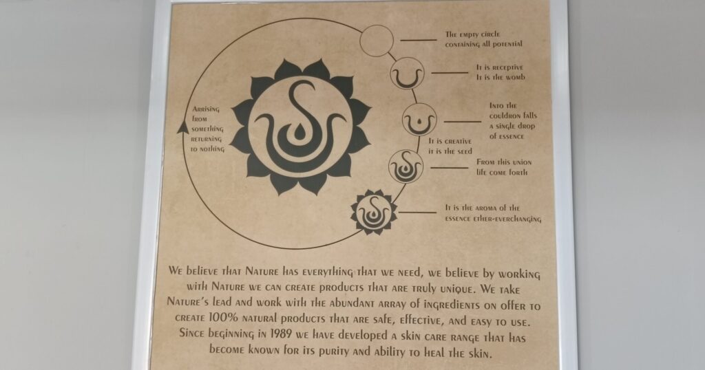 Utama Spice の理念が表示された図の写真